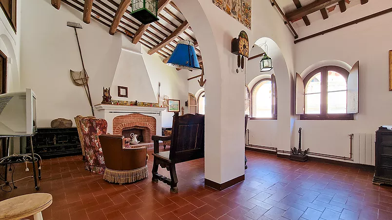 En venda Villa amb 7 dormitoris i amb llicència turística a la Vila Vella de Tossa de Mar, Costa Brava